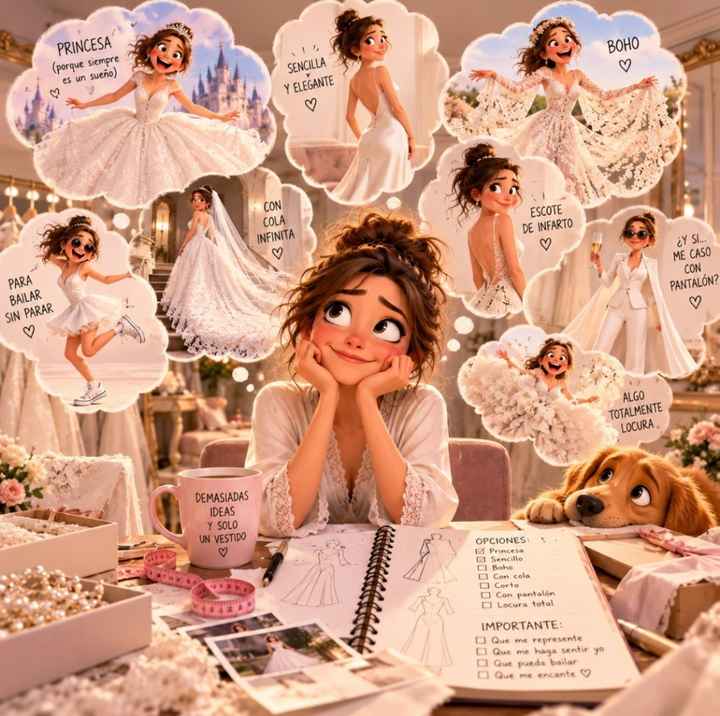 ✨ moda Nupcial: cuando el «quiero algo Sencillo» se convierte en un drama de alta costura 😂💍 - 1