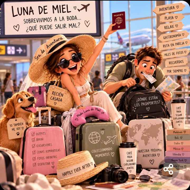 💍 luna de Miel: ese viaje Romántico en el que descubres que te has casado con alguien que hace la ma
