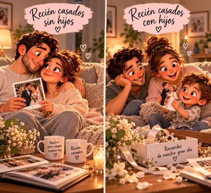 Recién Casados: con hijos Vs. sin Hijos… ¡dos formas de vivir el «felices para siempre - 1