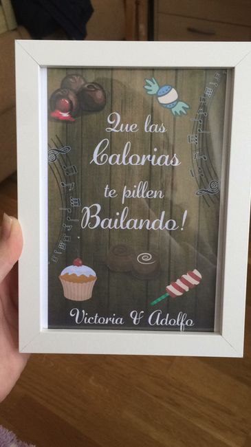 Cartelitos para candy bar y baños - 3