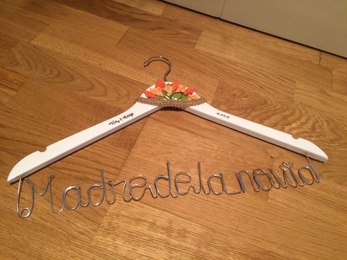 Mis perchas personalizadas para nuestros padres - 4