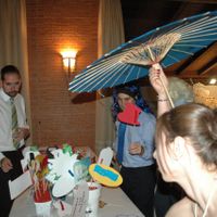 Buscando complementos:) en el photocall
