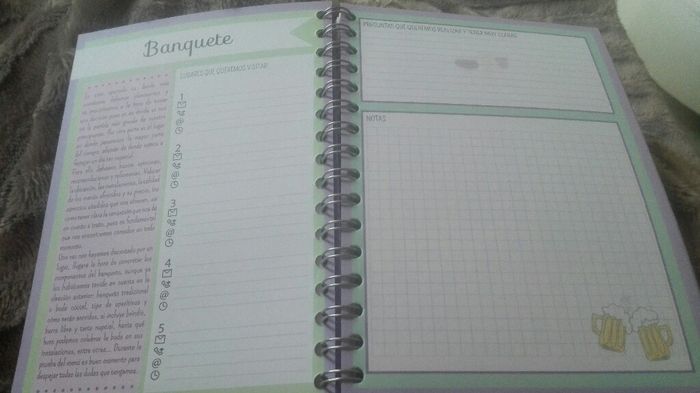 Agendas organizadoras de boda - 2
