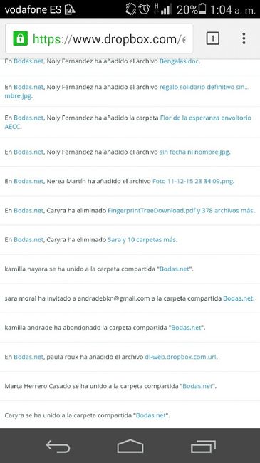 Una solución para el problema en dropbox - 1