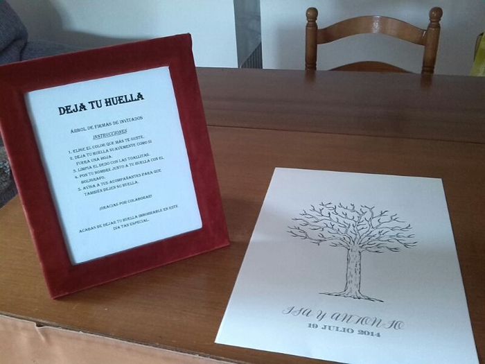 arbol de huellas