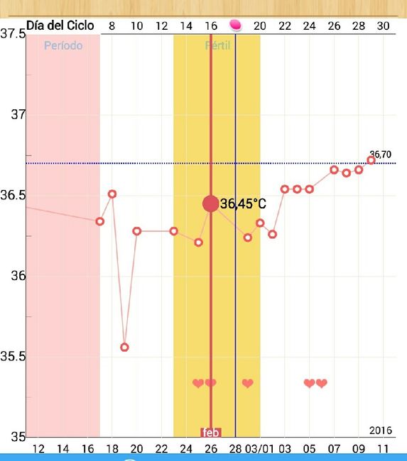 Decálogo de las gráficas de temperatura basal - 1