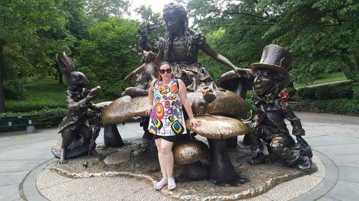Monumento de Alicia en el Pais de las Maravillas en Central Park