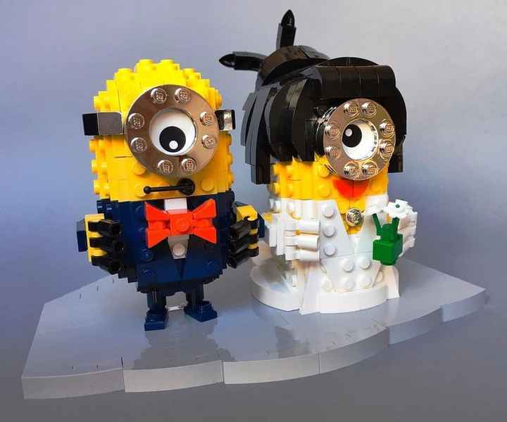 Minions boda lego 1