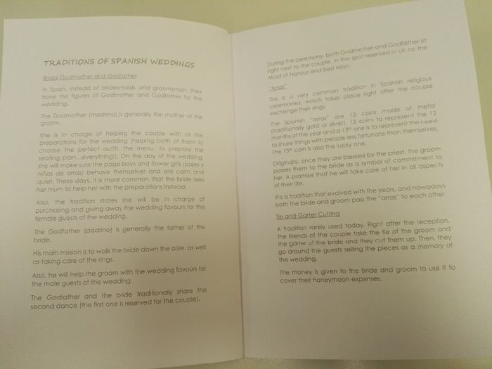Septima pagina. Tradiciones en Espana