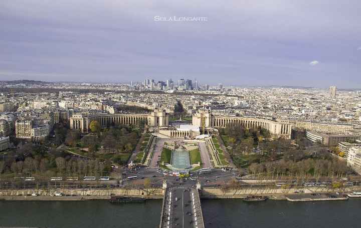 Vistas desde Torre Eiffel