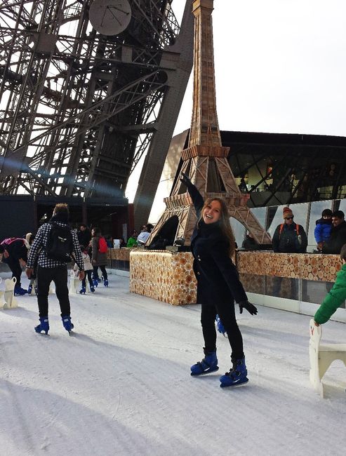 Patinando Sobre la Torre Eiffel
