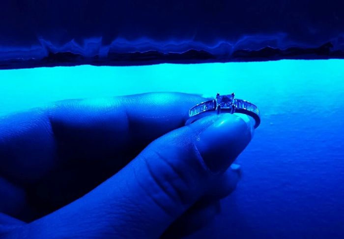 Mi anillo de pedida!!! talla princesa!! - 1