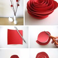 Flores de papel