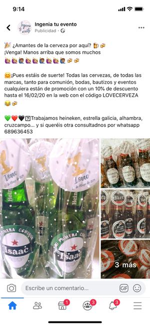 Pegatinas Cerveza Cóctel personalizadas 2