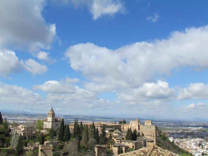 En las nubes... 