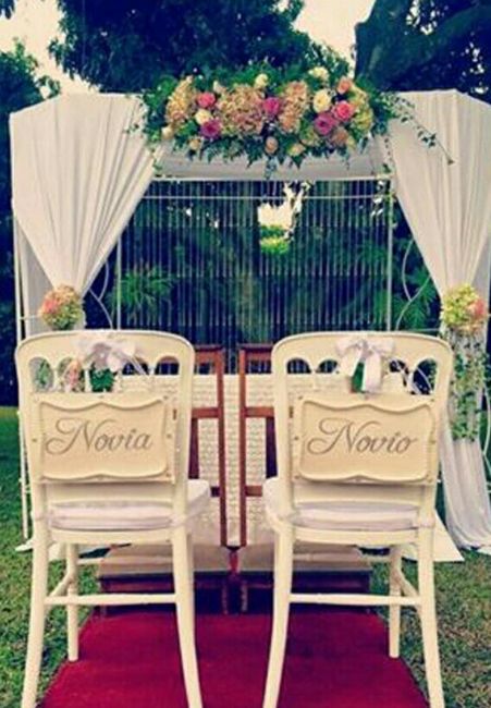  Silla de novios, tanda de ideas - 6