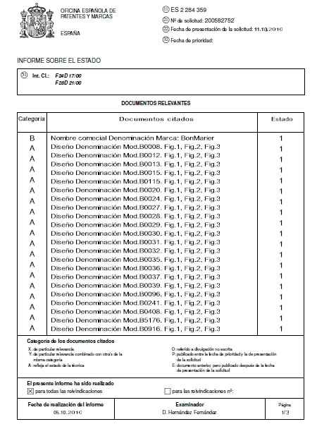 Registro Patentes y marcas