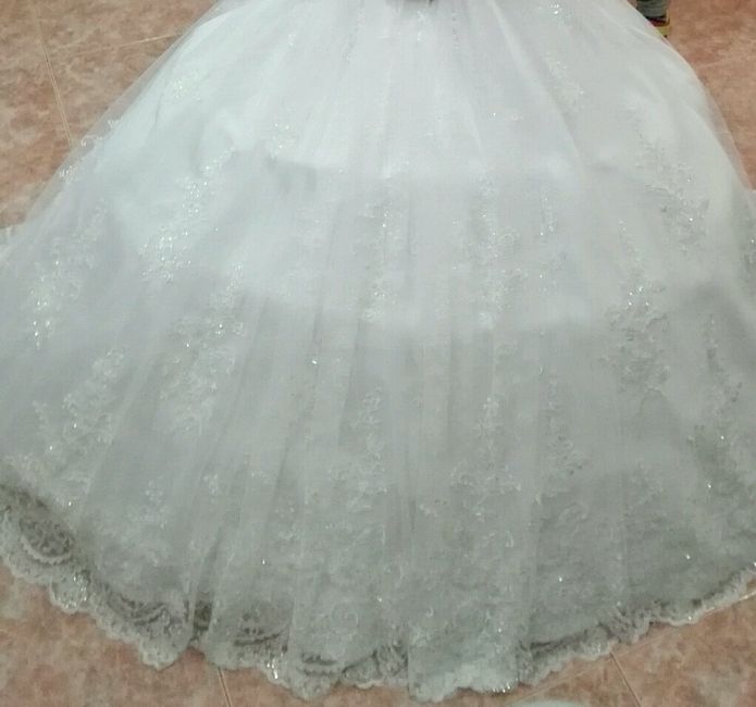 Problema: vestido princesa+can-can - 1