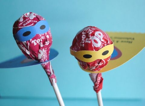 Chupa chus para los niños 