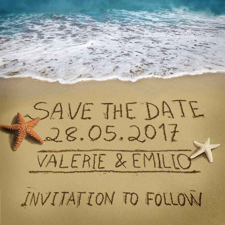 Mi save the date - 1