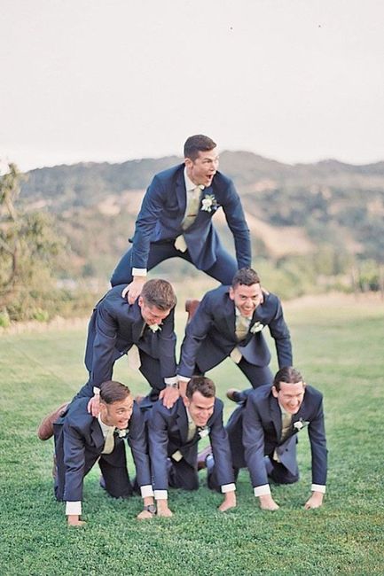 La mejor foto de boda: ¡los BEST MEN! 2