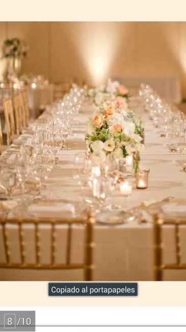 Boda color coral beige y salmon. - 1