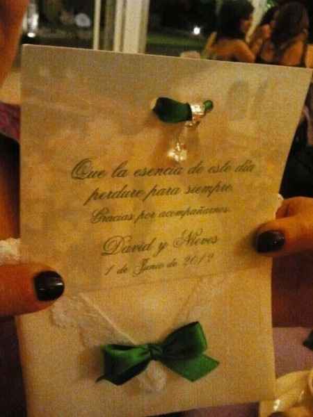 Regalos (detalles) para invitados - 1