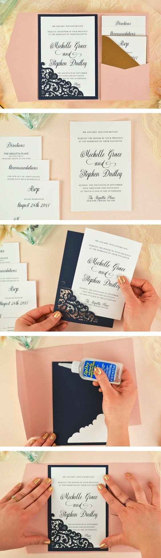 Invitaciones diy
