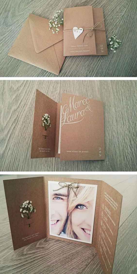 Invitaciones diy