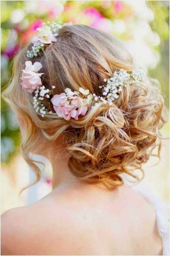 Tocado flores