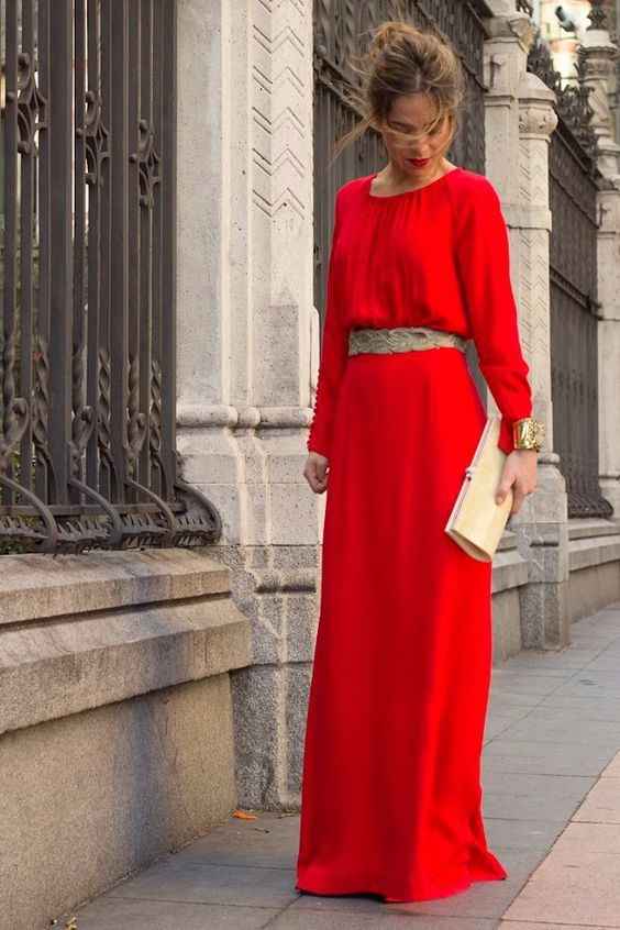 Invitada rojo