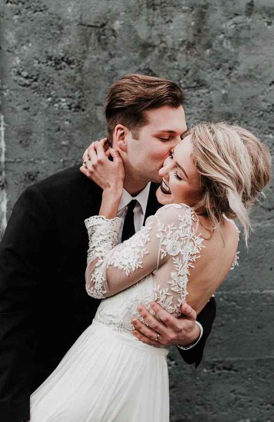 Pareja novios