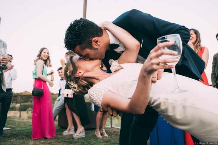 Beso boda real