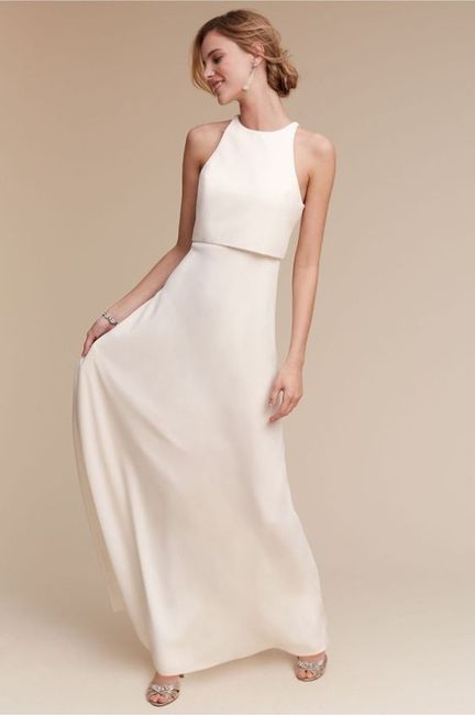 Vestidos minimal... ¡Para novias sencillas! 6