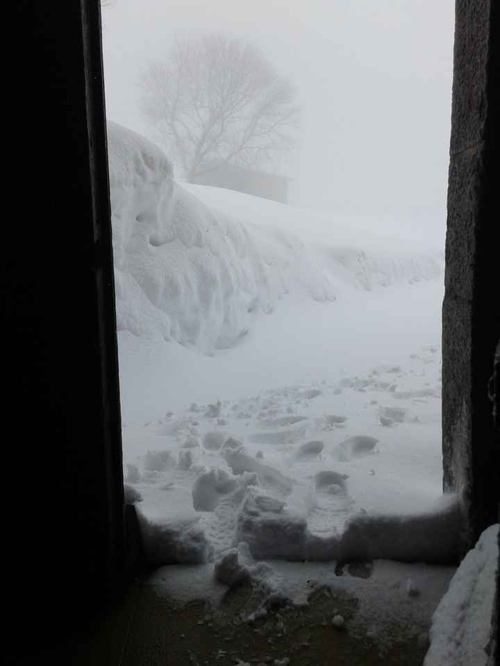 San Miguel de Aralar nevado 2015