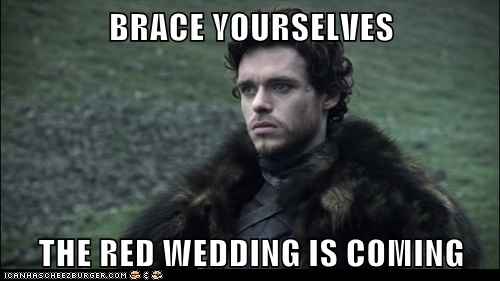 The wedding is coming
