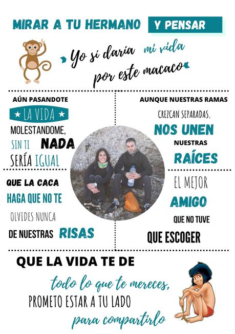 Detalles para los hermanos de los novios 1