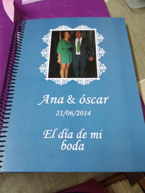 Diario de novia o boda - 2