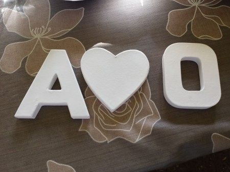 Letras de madera - 1