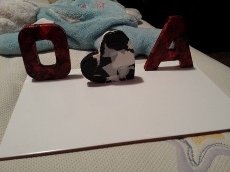 Letras de madera - 1