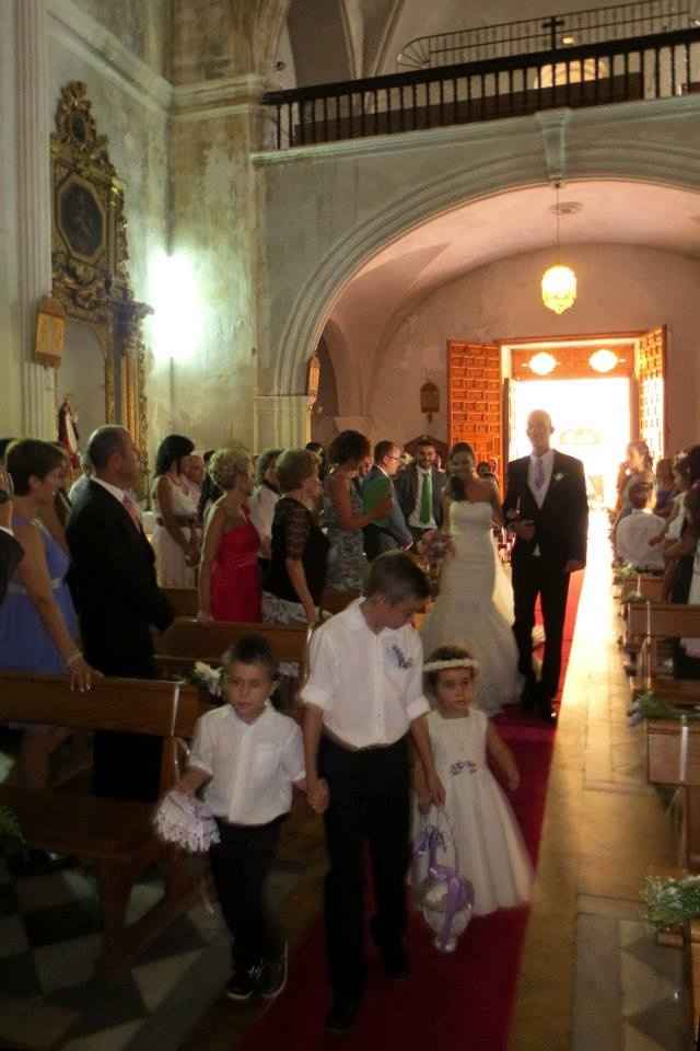 Entrada a la iglesia