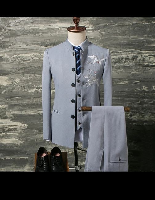 Traje de Novio estilo oriental / japo 2
