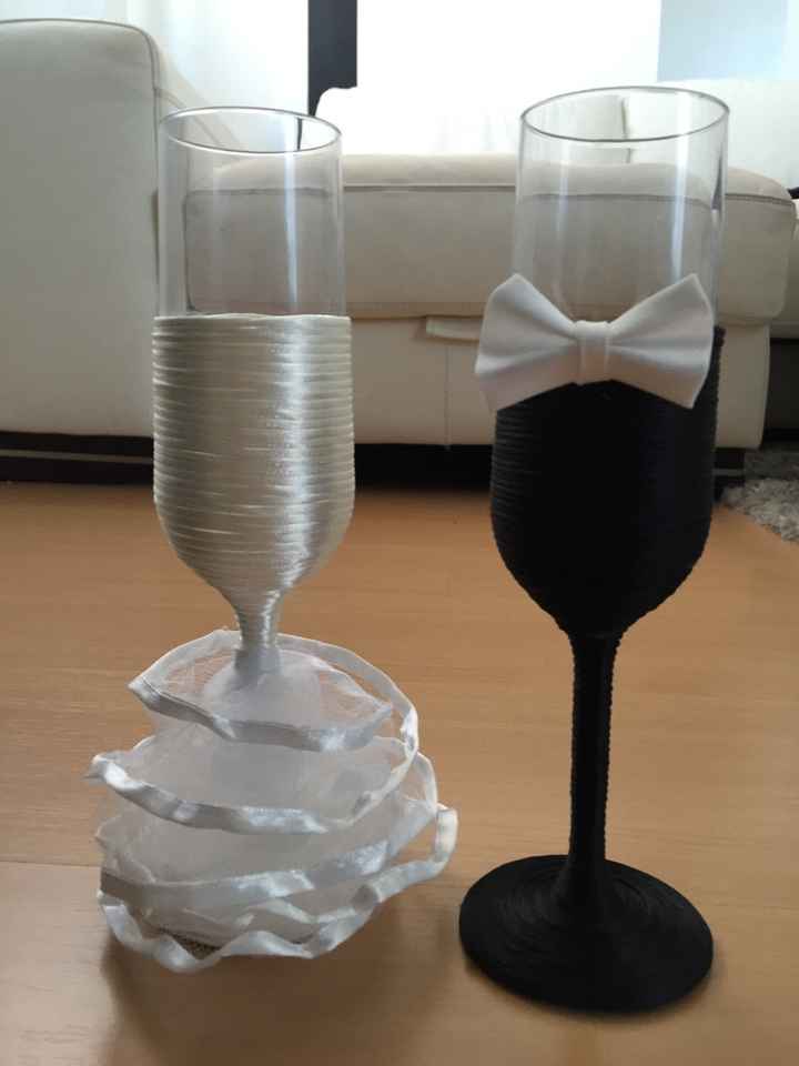 Nuestras copas del brindis diy - 2