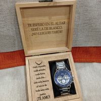 Cajita reloj para el novio - 1