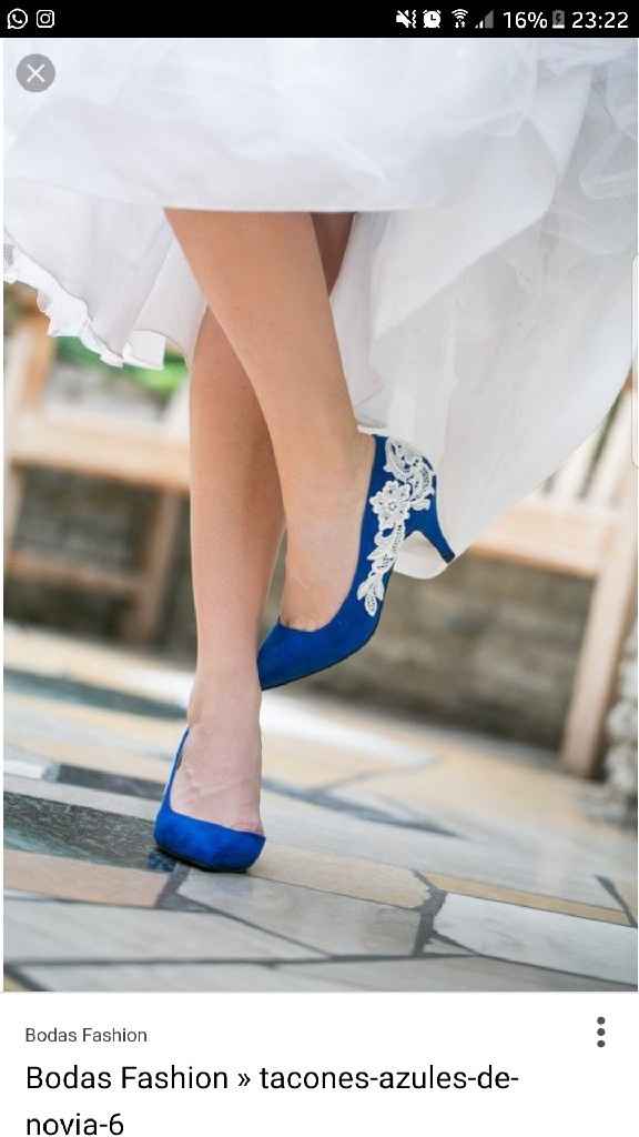  Zapatos azules - 1
