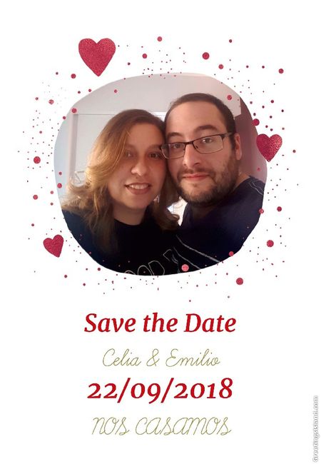  Save the date..con cual os quedaríais??? - 1