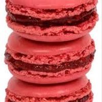 candy bar con macarons