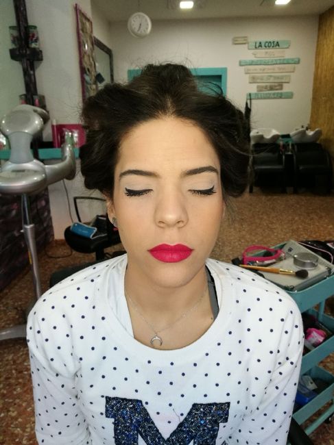  Prueba peinado y maquillaje - 2