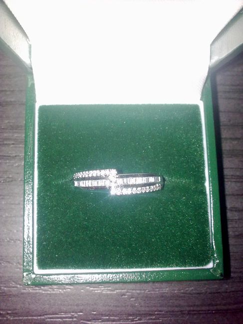 anillo de pedida