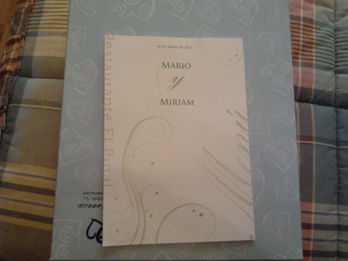 Carta de menu